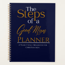 The Steps of a Good Man Planner Planer