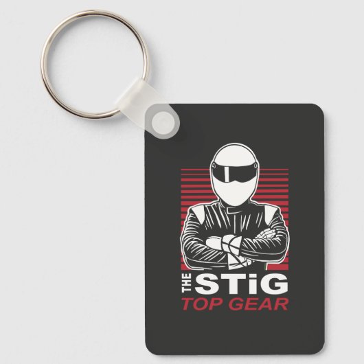 The Stig Top Gear Schlüsselanhänger (Vorderseite)