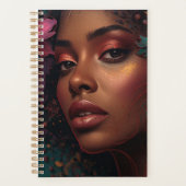 The Still Flame Afrocentric Planner Planer (Vorderseite)