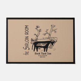 The Stock Yard Inn's Sirloin Room, Chicago, IL Fußmatte