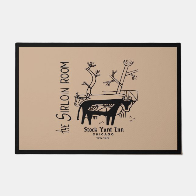 The Stock Yard Inn's Sirloin Room, Chicago, IL Fußmatte (Vorderseite)