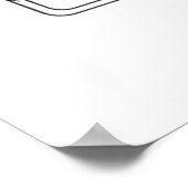  The Stoic Tarot Card: Inner Peace  Poster (Ecke)