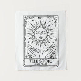 The Stoic Tarot Card Wandteppich