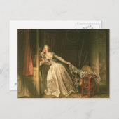 The Stolen Kiss, c.1788 Postkarte (Vorne/Hinten)