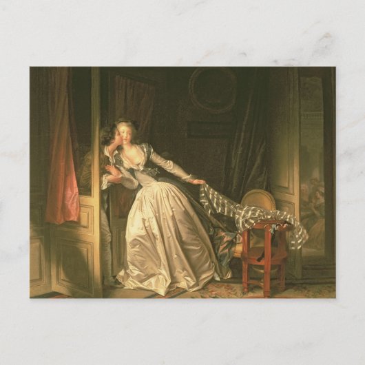 The Stolen Kiss, c.1788 Postkarte (Vorderseite)