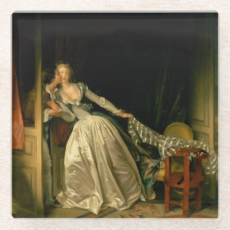 The Stolen Kiss Fragonard Glasuntersetzer