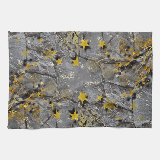 The Stone Wall Geschirrtuch (Horizontal)