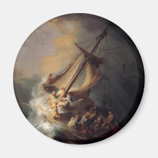 The-Storm-on-Sea-of-Galilee-by-Rembrandt-van-R Magnet
