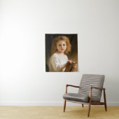 The Story Book, 1877 von William-Adolphe Bouguerea Wandteppich (Beispiel)