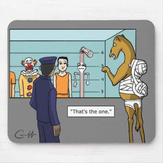 "The Straw" Mousepad (Vorne)