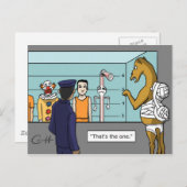 "The Straw" Postkarte (Vorne/Hinten)