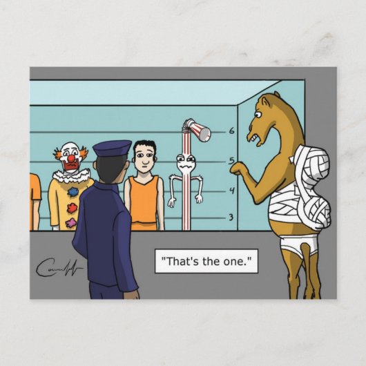 "The Straw" Postkarte (Vorderseite)