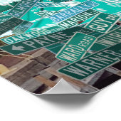 The Streets of North Tonawanda NY Poster (Ecke)