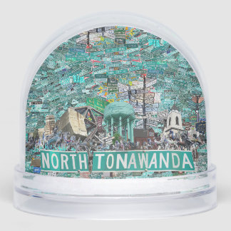 The Streets of North Tonawanda Snow Globe Schneekugeln