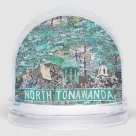 The Streets of North Tonawanda Snow Globe Schneekugeln