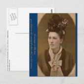 The Strength of a Woman Postkarte (Vorne/Hinten)