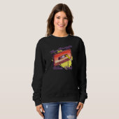 The Struggle Was Real 70s Music Mix Tape Nightmare Sweatshirt (Vorne ganz)