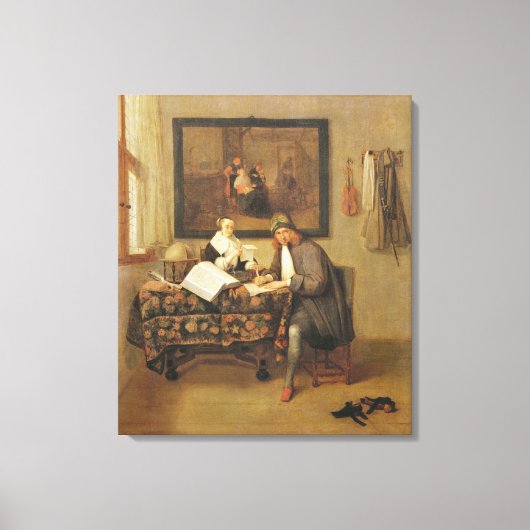 The Studious Life, 1662 Leinwanddruck (Vorderseite)