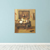 The Studious Life, 1662 Leinwanddruck (Insitu (Holzboden))