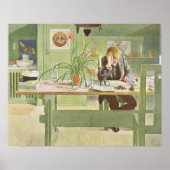 The Study Room, 1908 von Carl Larsson Poster (Vorne)