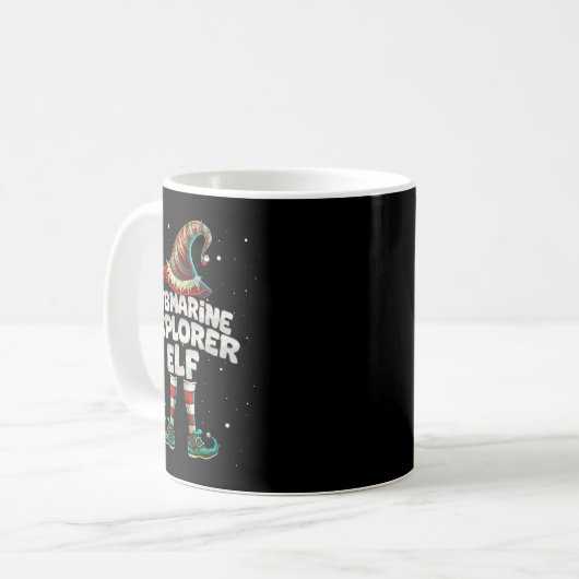 The Submarine Explorer Elf Family Matching Group C Kaffeetasse (Vorderseite Links)