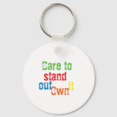 The Sugar Skull Keychain dares to stand out. Schlüsselanhänger (Rückseite)