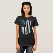 The Suicide Prevention Awareness Week Ribbon Ameri T-Shirt (Vorne ganz)