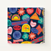 The Suicide Squad | Harley Quinn Badge Pattern Notizblock (Rückseite)