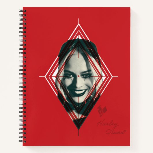 The Suicide Squad | Harley Quinn Diamond Target Notizblock (Vorderseite)