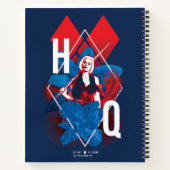 The Suicide Squad | Harley Quinn Fern & Diamonds Notizblock (Rückseite)