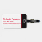 The Suicide Squad | Harley Quinn & Green Ferns Gepäckanhänger (Rückseite horizontal)