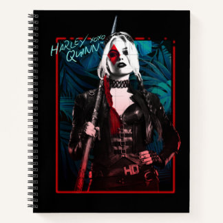 The Suicide Squad | Harley Quinn & Green Ferns Notizblock