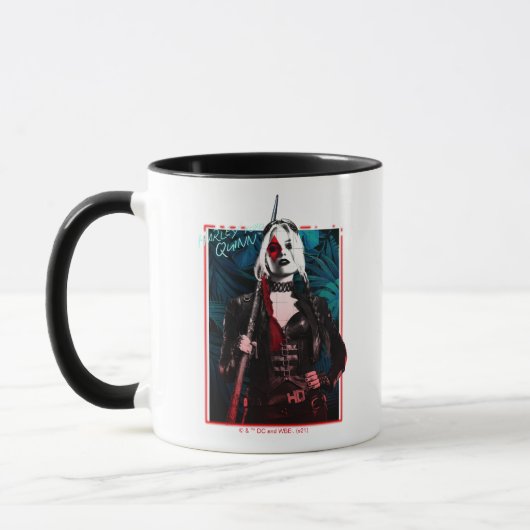 The Suicide Squad | Harley Quinn & Green Ferns Tasse (Links)