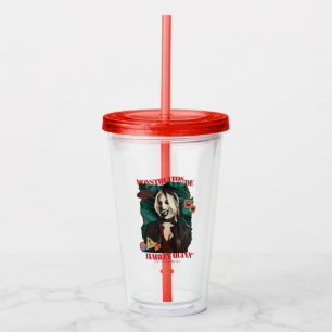 The Suicide Squad Harley Quinn Winking Acryltrinkbecher