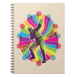 The Suicide Squad Polka-Dot Man Psychedelisch Notizblock