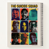 The Suicide Squad | Retro Grid With Harley Quinn Notizblock (Rückseite)