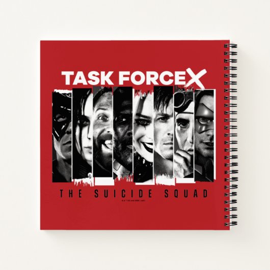 The Suicide Squad | Task Force X Notizblock (Rückseite)