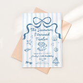 The Summer I turned 12 Birthday Invitation Einladung