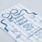 The Summer I turned 13 Birthday Invitation Einladung