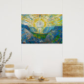 The Sun, 1912 von Edvard Munch Poster (Küche)