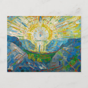 The Sun, 1912 von Edvard Munch Postkarte