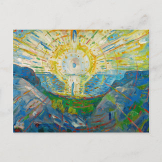The Sun, 1912 von Edvard Munch Postkarte