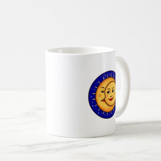 The Sun and the Moon Mug Kaffeetasse (VorderseiteRechts)