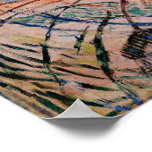 The Sun by Edvard Munch Poster (Ecke)