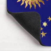 The Sun, die Sterne, der Mond Mousepad (Ecke)