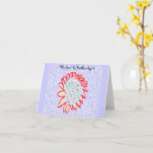 "The Sun" durch Kaitlin, Alter 6 Karte (Gelbe Blume)