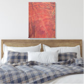 The Sun II Stretched Canvas Print Leinwanddruck (Insitu (Schlafzimmer))
