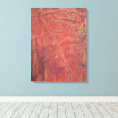 The Sun II Stretched Canvas Print Leinwanddruck (Insitu (Holzboden))