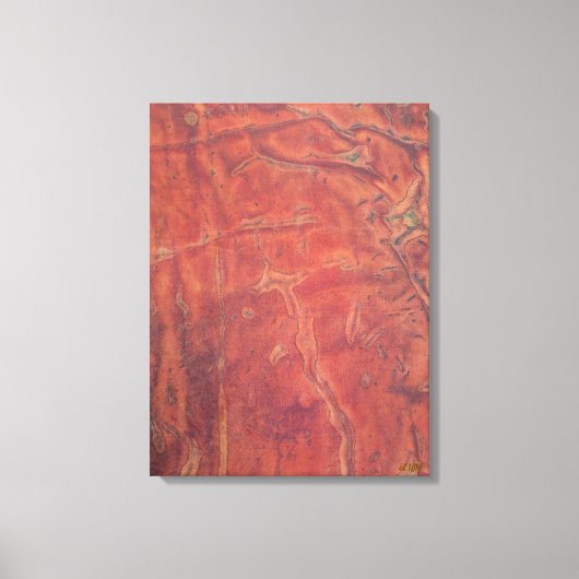 The Sun II Stretched Canvas Print Leinwanddruck (Vorderseite)