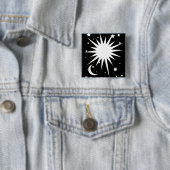 The Sun ist nicht gelb Button (Beispiel)